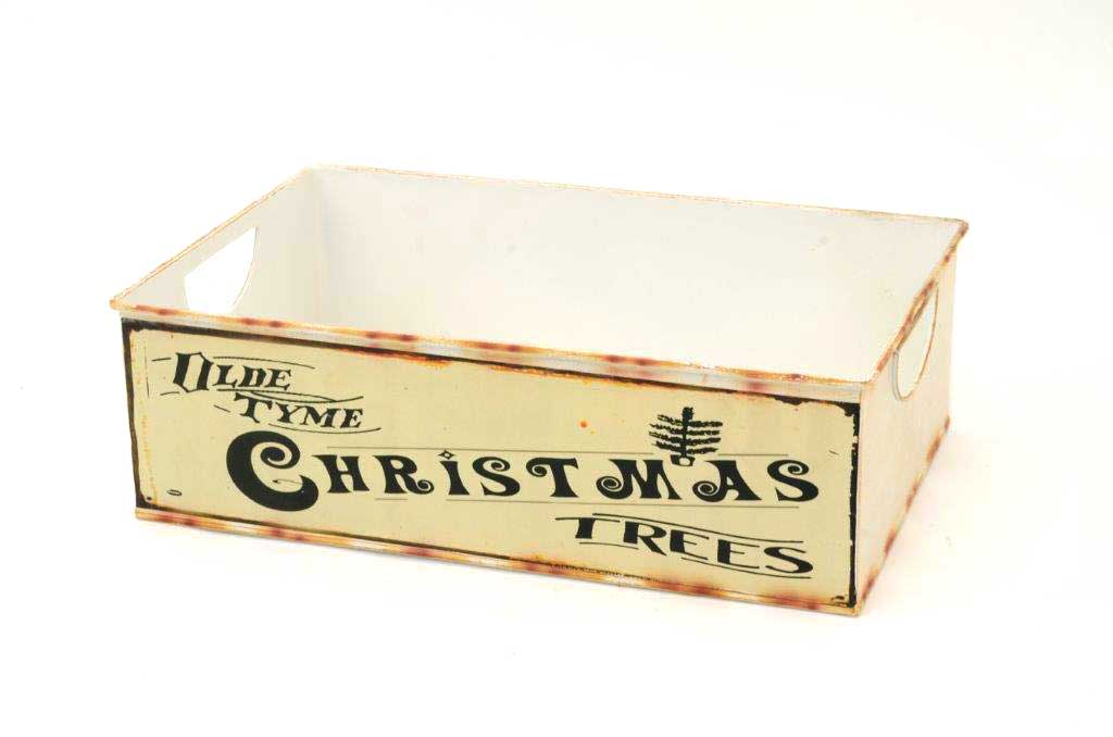 metal christmas box
