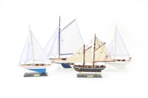 sailboat centerpieces